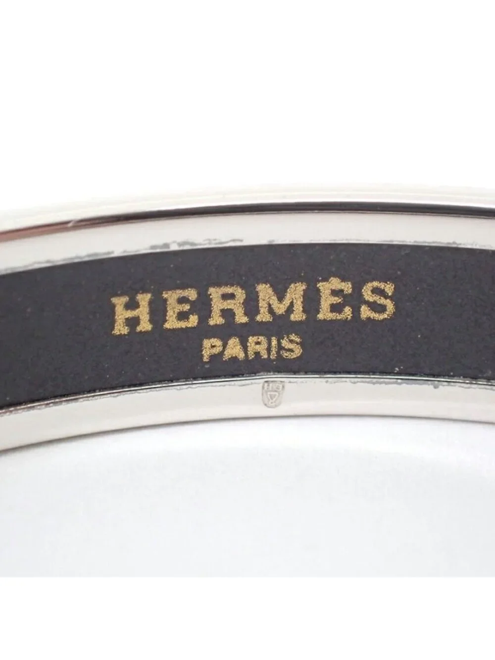 Hermes Enamel Bangle Bracelet